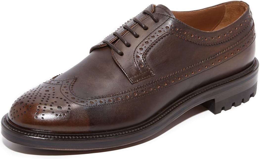 Doucals Men's Savino Wing Tip Lace Up Shoes