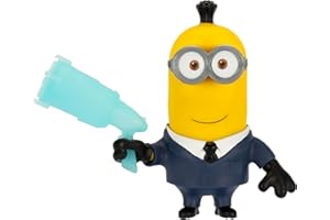 Minions Despicable Me 4 - Super Stretchy AVL Tim with Blaster Squirter Have Become Heroes of Goo JIT Zu Action Figure Toys | Unique Gel Filling | Stretch him up to 3 Times his Size