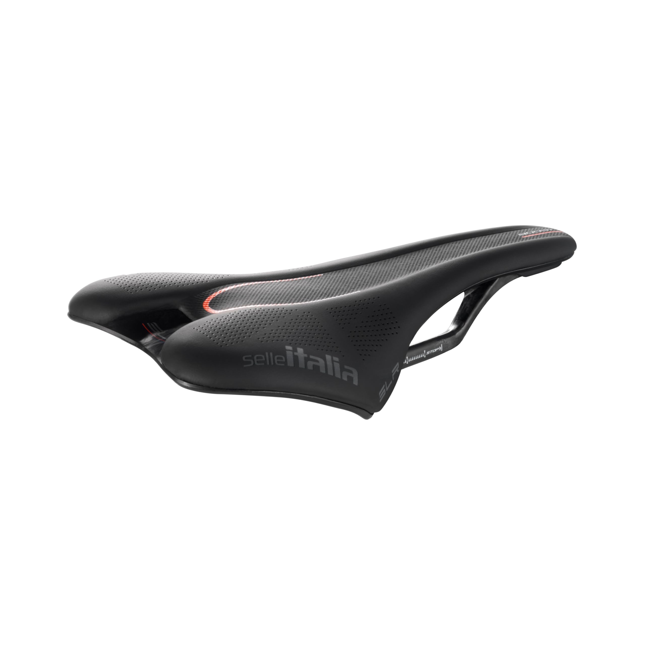 Selle Italia SLR Boost Kit Carbonio Saddle: Black, S1 — image 1