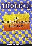 La désobéissance civile by Henry-David Thoreau