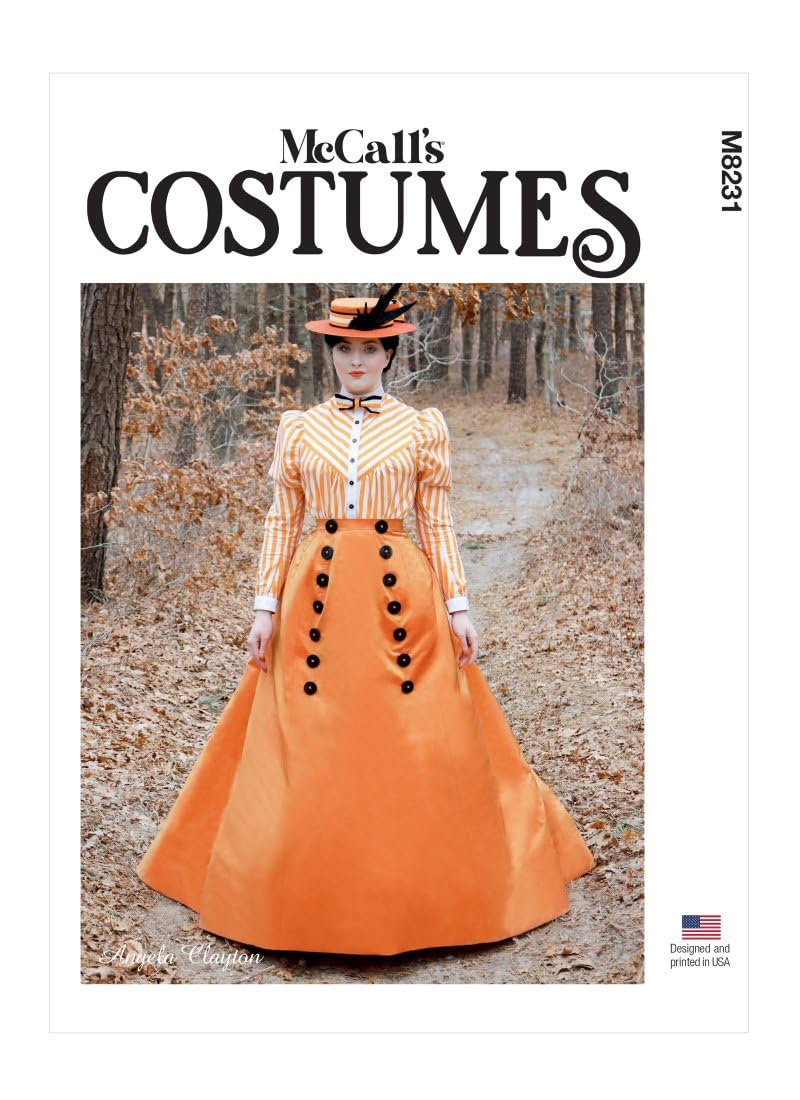 McCall's Sewing Pattern M8231E5 Misses Costume