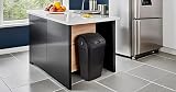 Easy Shopping 60L Swing Bin Black with Curved Lid Plastic Dustbin view 6