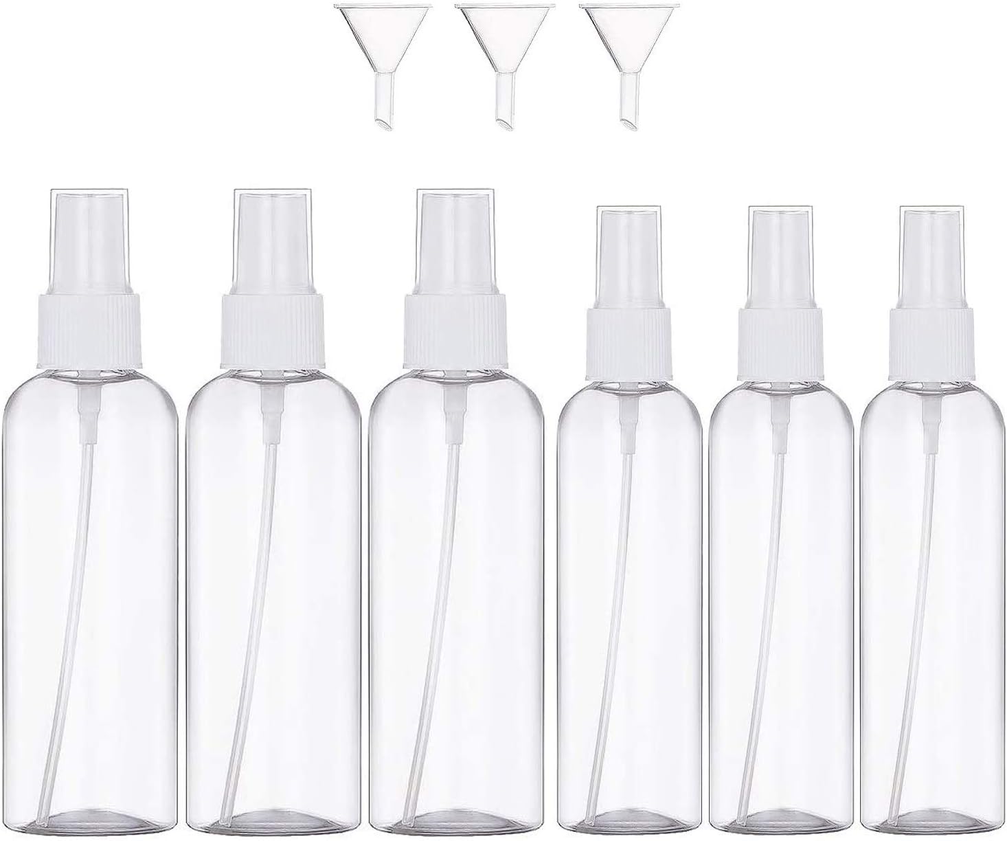 TOPPERFUN 3 Pièces Flacons Vaporisateurs De Voyage Bouteilles Spray