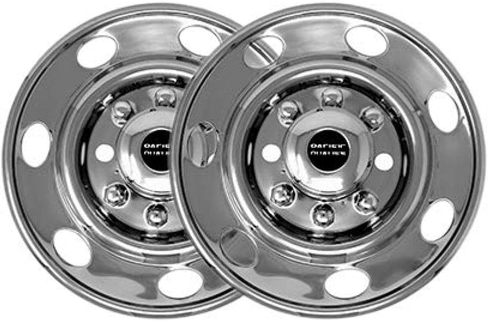 Pacific Dualies 602608 Polished 16 Inch 8 Lug Stainless Steel Wheel