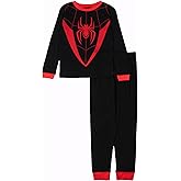 Marvel boys 2-piece Snug-fit Cotton Holiday Pajama Set, Soft & Cute for Kids