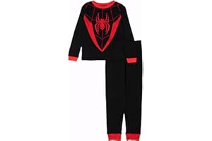 Marvel boys 2-piece Snug-fit Cotton Holiday Pajama Set, Soft & Cute for Kids