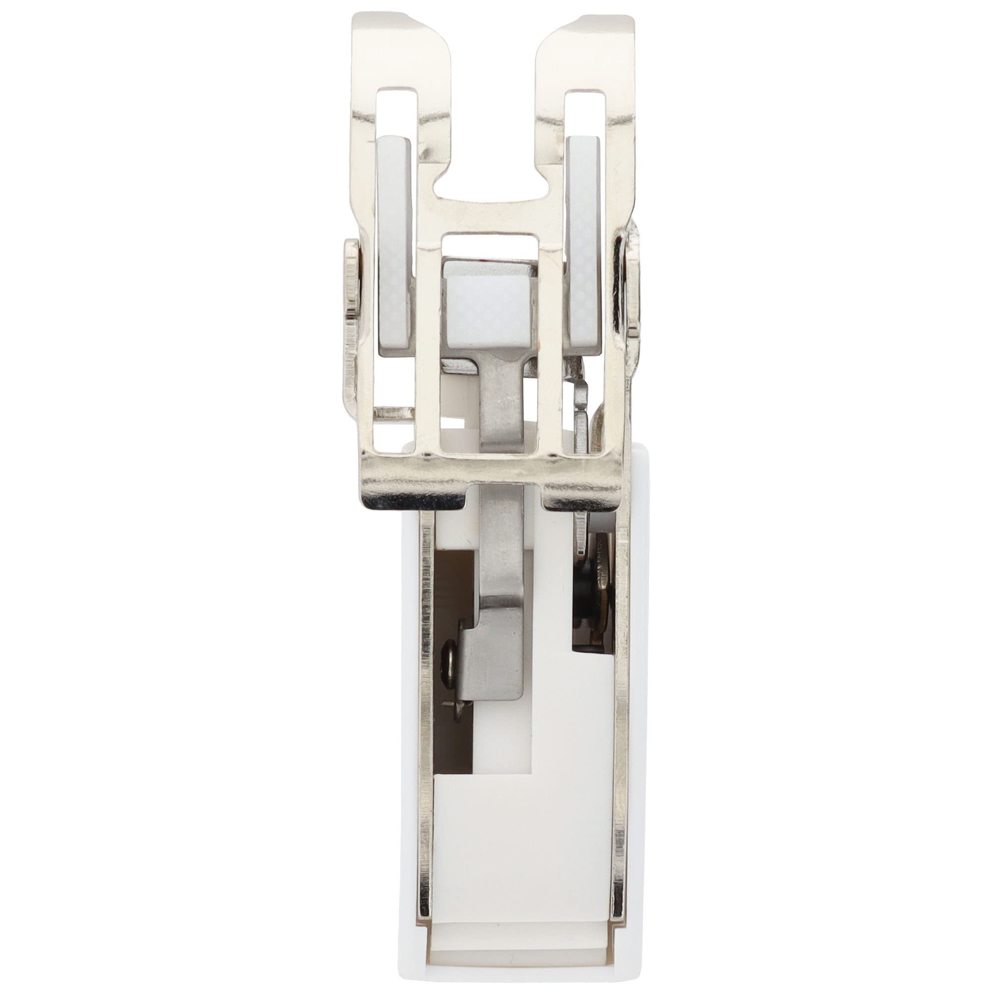 Sewable Open Toe Walking Foot with Adjustable Guide | Fits Low Shank Sewing Machines - Brother, Janome, Singer, and More | Even Feed Foot for Quilting and Sewing Multiple Layers