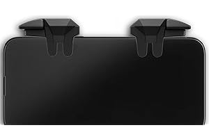 PUK Mobile Gaming Triggers - Clip-On, Zero Delay, Phone Triggers for Gaming - Fortnite, CODM, PUBG Mobile Controller - Game Controller Clip on for Smartphones (iPhone & Android Compatible)