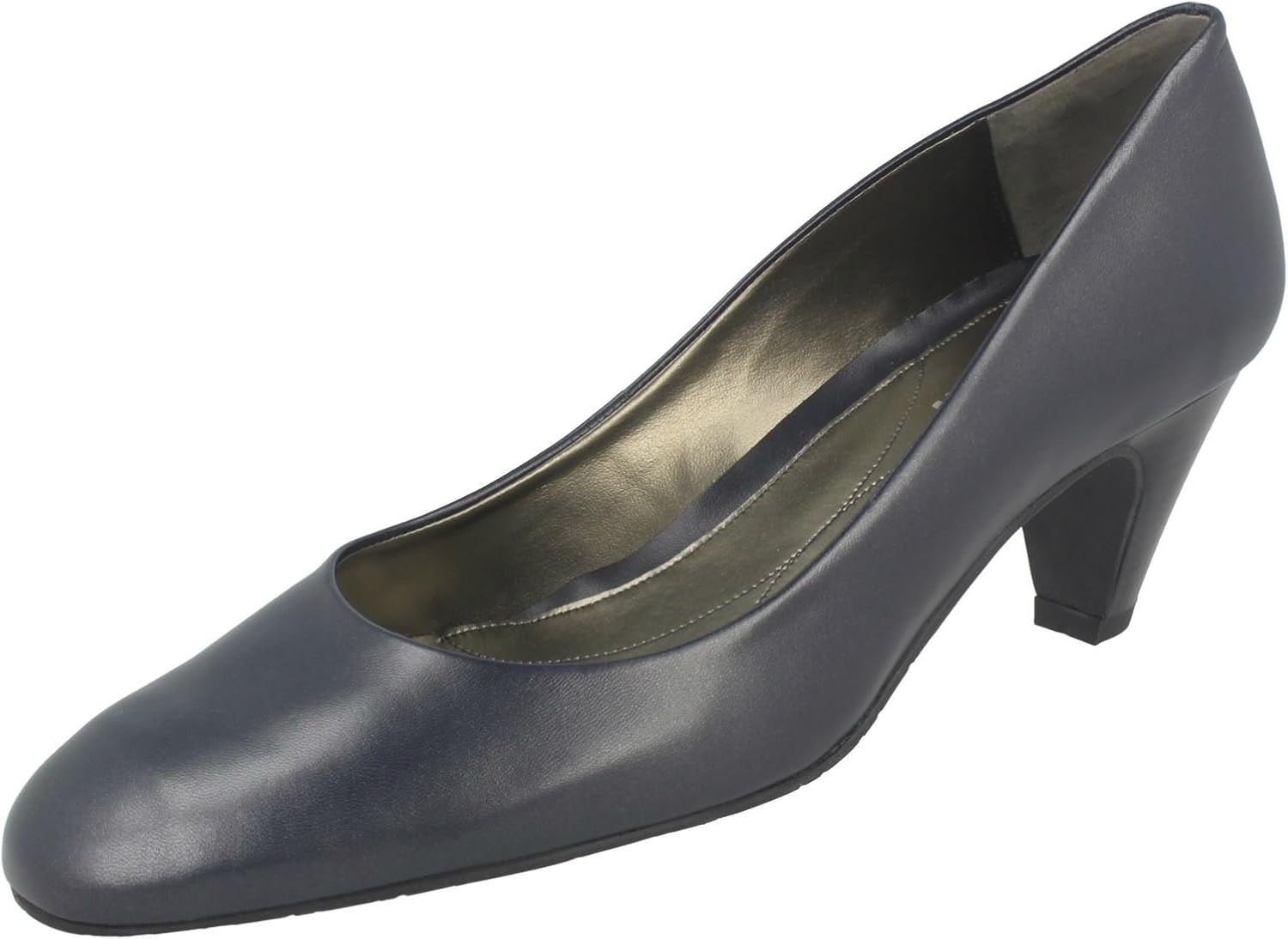 van dal black court shoes