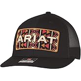 ARIAT Women's Southwest Print Patch Cap, Black