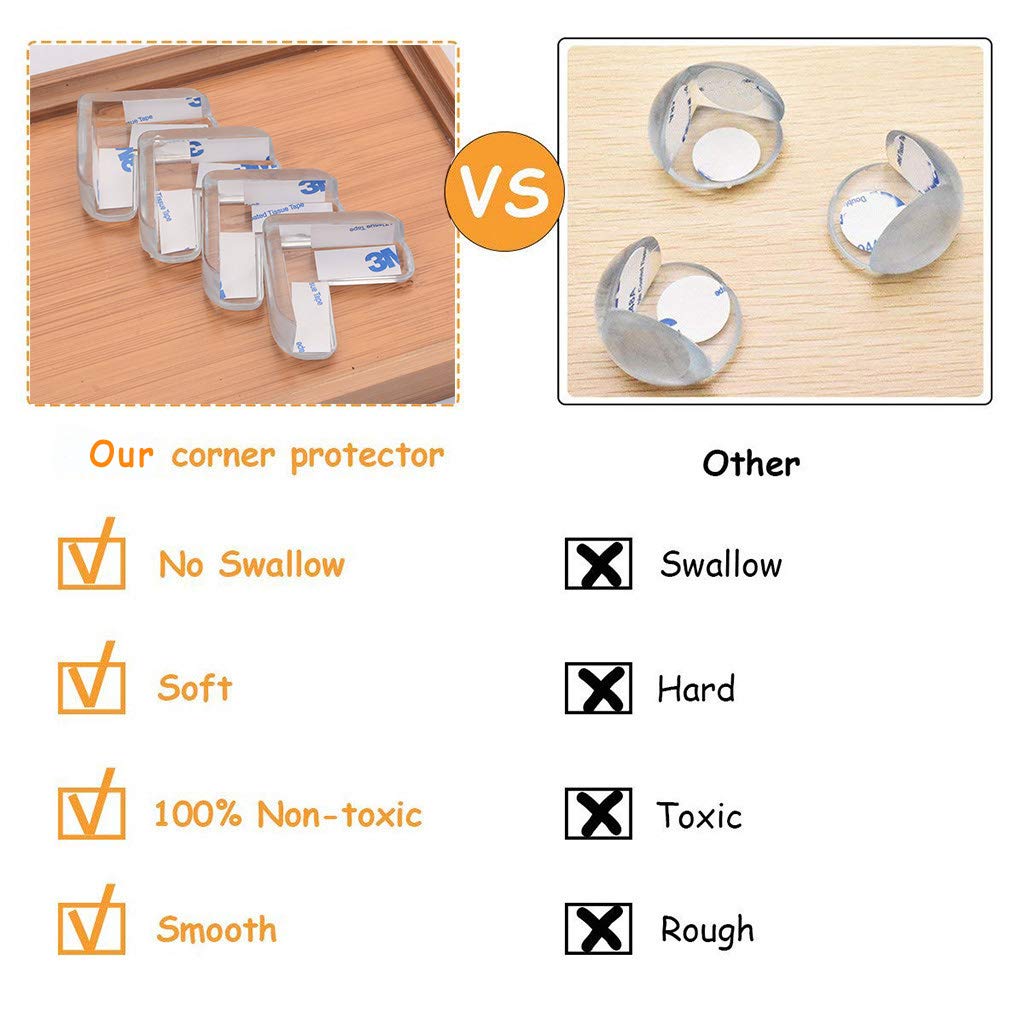 baby corner protectors without adhesive