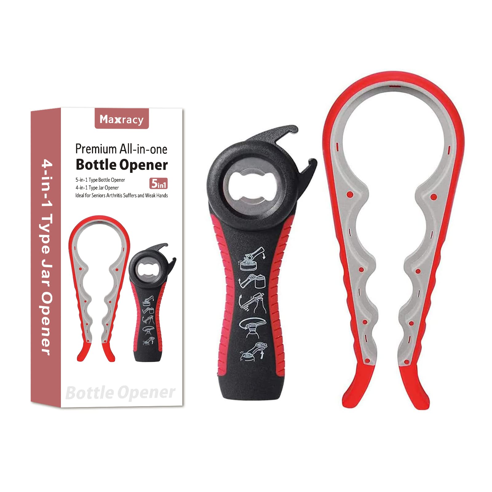 Photo 1 of Easy-Twist Jar Opener:Maxracy Effortless Lid Opening for Weak Hands & Arthritis | Versatile Bottle Opener | Jar Openers & Bottle Openers