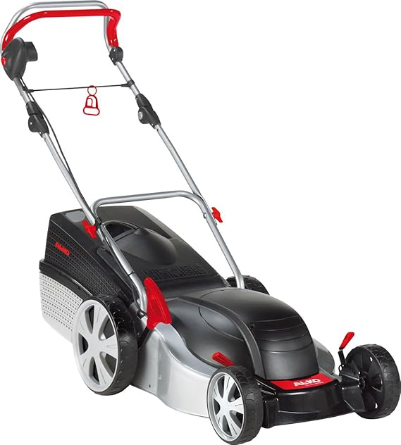 AL-KO 119009 Silver 470 E Premium Elektro-Rasenmäher, 3InOneFunction, Red Dot Design Award Winner!