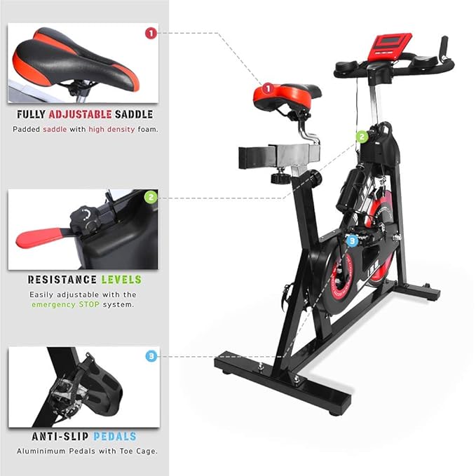 exercise bike belt slipping