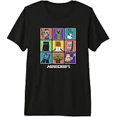 Minecraft Group Shot Colored Box Up Premium Tri-blend T-Shirt
