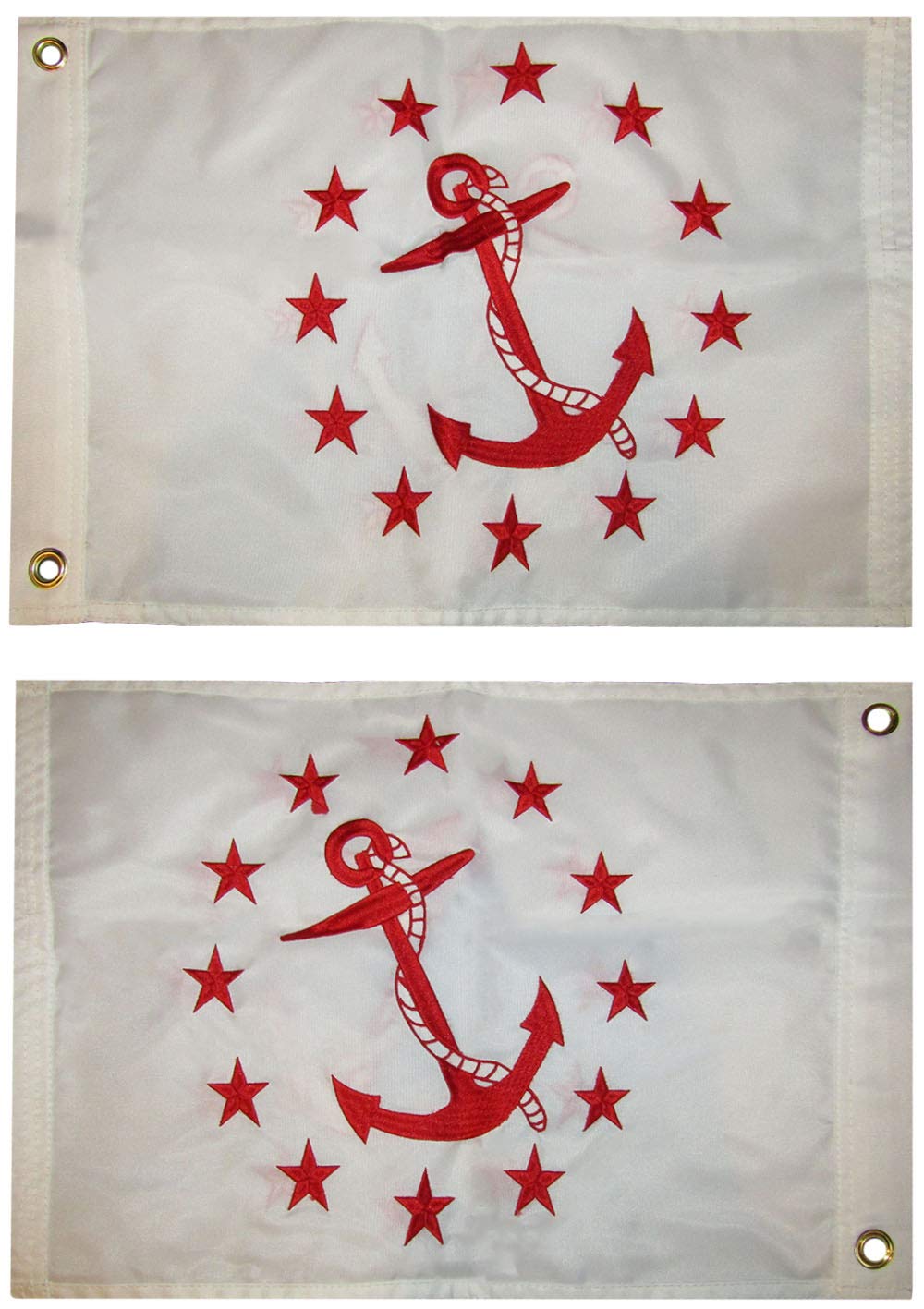 American Wholesale Superstore 12x18 Rear Commodore White 12