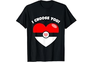 VIDEO GAME VALENTINES DAY GIFTS I Choose You Valentine's Video Game Parody T-Shirt T-Shirt