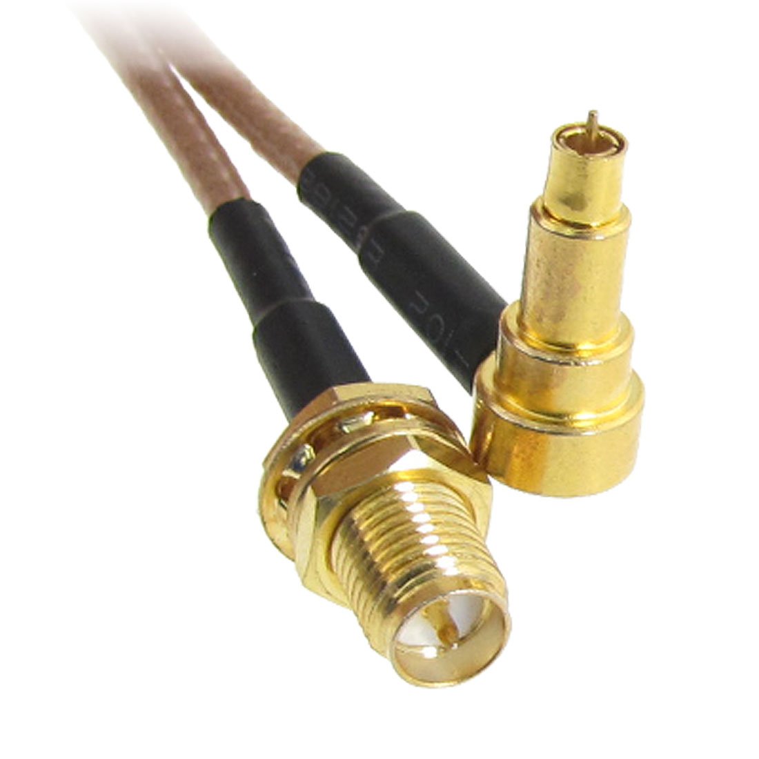 sourcing map 12.2 inch CRC9 Male to RP-SMA Female RF Connector Cable