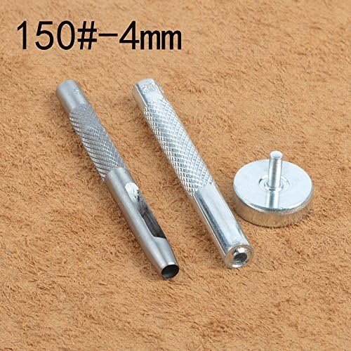 New Eyelet Punch Die Tool Set Kits +20 Sets Eyelet with Washer For Leather Craft Clothing Grommet Banner (150#-4mm) by ifsecond