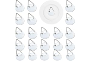 30 Pieces Invisible Adhesive Plate Hanger Vertical Plate Holders for The Wall Hooks Decorative Plates Wall Holders for Displa