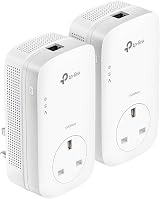 TP-Link TL- Powerline Adapter Kit Gigabit Passthrough 1300Mbps AV2 view 2