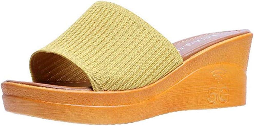 knitted wedges sandals