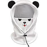BLUEMARS Kids Winter Hat Balaclava, Fleece Cold-Weather Hood for Boys & Girls School and Outdoor Snow Play
