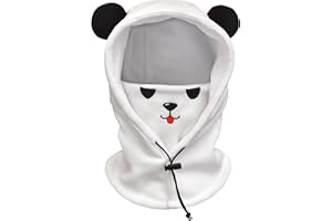 BLUEMARS Kids Balaclava Ski Mask, Boys/Girls Washable Fleece Winter Hat with Face Cover for Windproof