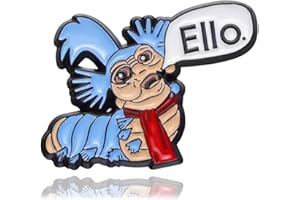 DAYANEY Enamel Pins for Backpacks, Ello Worm Anime Pins，Live Laugh Toaster Bath Vintage Brooches and Pin for Women as Funny Hat Vintage Pin for Adults Bags, Cool Duck Brooch for Women Fashion