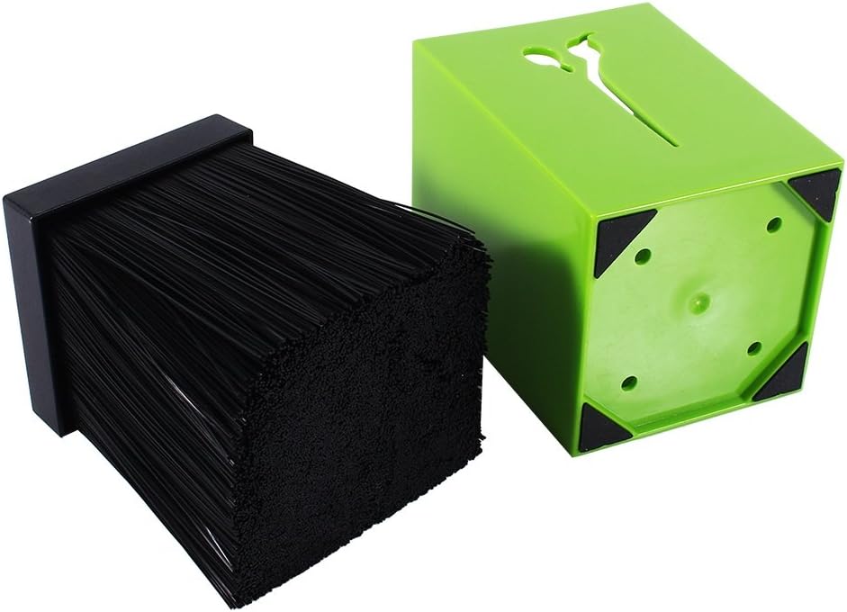 Professional Salon Scissors Holder Hairdressing Barber Combs Clamps Stand Container Scissors Storage Box Stylish Organizers (Color : Green) - Image 5
