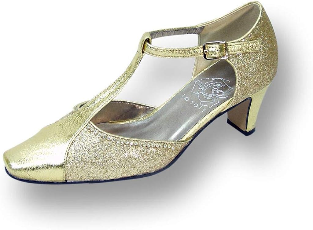 t strap heels wide width