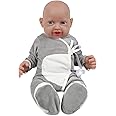 Vollence 14 inch Full Silicone Baby Dolls Realistic, Not Vinyl Dolls, Real Lifelike Silicone Baby Doll for Child Christmas, Children's Day - Boy