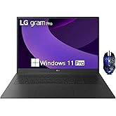 LG gram Pro 17" Lightweight Laptop Computer, Intel Evo Edition Powered by Intel Core Ultra9 285H Processor, NVIDIA RTX5050, 3