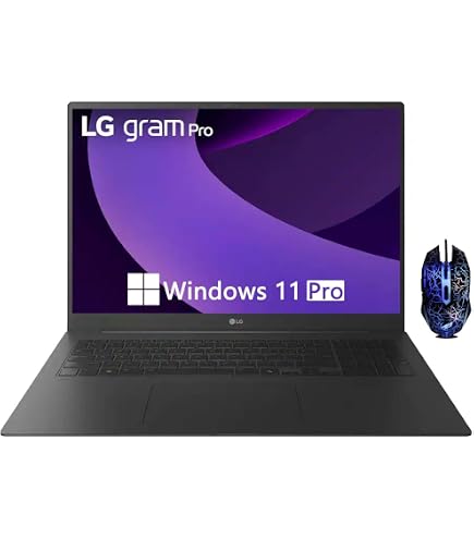 Amazon.com: LG gram Pro 17-inch Lightweight Laptop Computer, Intel