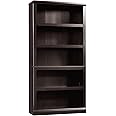 Sauder Miscellaneous Storage 5 Bookcase/Book Shelf, L: 35.28" x W: 13.23" x H: 69.76", Estate Black