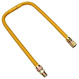 LASCO 10-1253 Flexible Coated Stainless Steel Gas