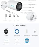 Reolink RLC-81MA 4K UHD PoE Dual Lens Outdoor Security Camera Person Vehicle view 7