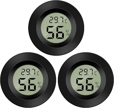 Thlevel Humidity Meter Thermometer three pack -50 to 70C 20-90% RH