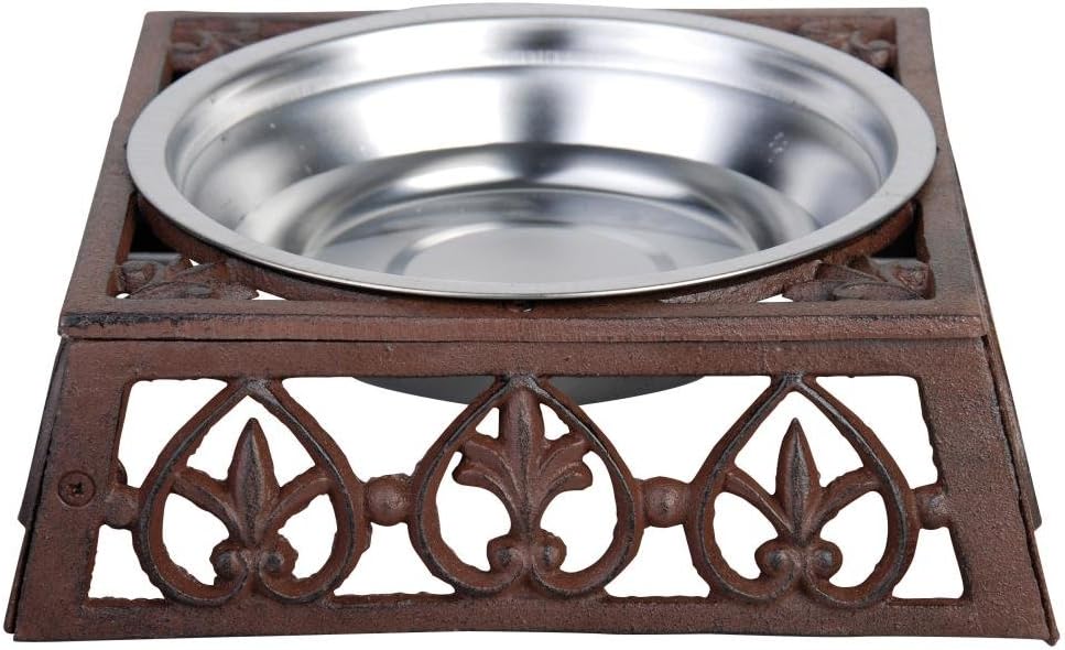 cast iron dog bowl