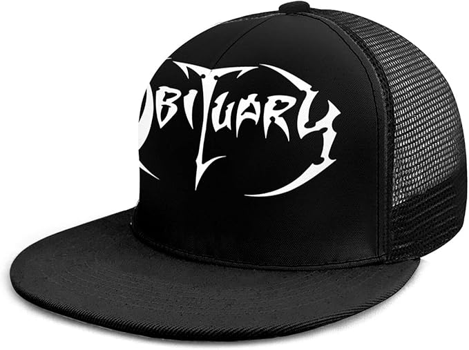 Amazon.com: Obituary Band Logo Hat Unisex Adjustable Baseball Cap