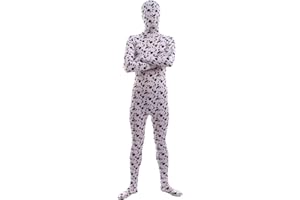 Howriis Full Bodysuit Unisex Spandex Zentai Costume - Stretch Adult Disappearing Man Body Suit for Halloween & Cosplay