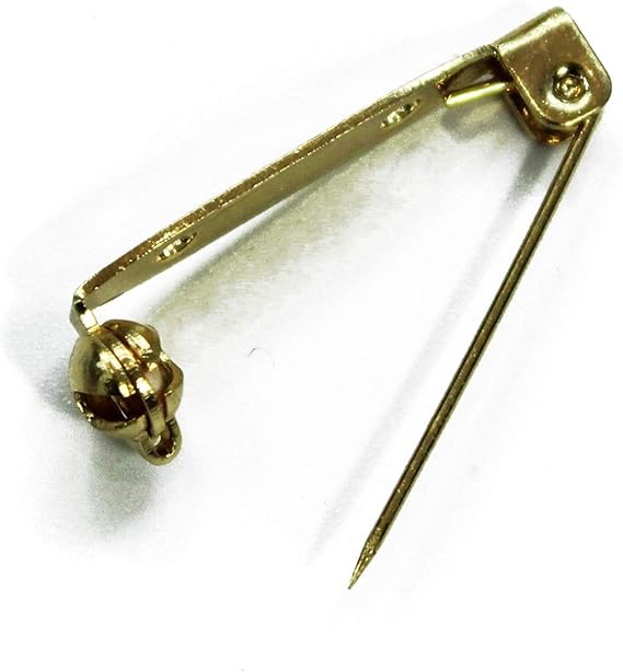 ALL in ONE Pin Back Clasp Brooch Findings for Badge