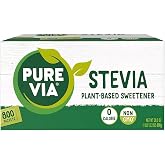 Pure Via Stevia Sweetener 28.2oz (800 packets)