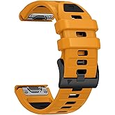 BEFIA 26mm Watch Band for Garmin Fenix 8 51mm 5x 6x pro 7x pro sapphire solar, quickfit 26 watch bands for Garmin enduro tactix delta rubber