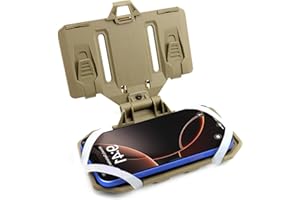 ENNSOO Molle Phone Holder, Universal Tactical Phone Holder with Foldable Navigation, Plate Carrier Phone Mount for Screen Size 4.7"-6.7" Phones