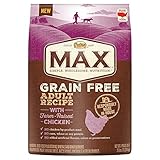 Nutro MAX Grain Free Adult Recipe With Farm Raised Chicken Dry Dog Food, (1) 25-lb. bag; Rich in Nutrients and Full of Flavor