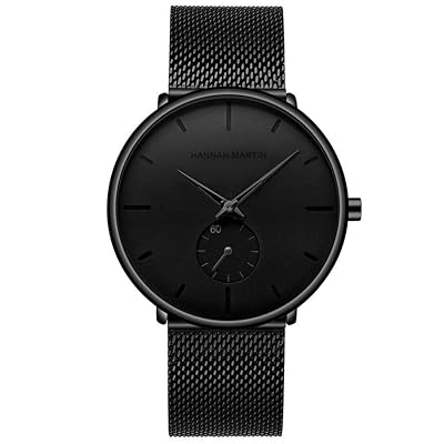 Hannah Martin Men's Quartz Watch with Black Face Thailand Ubuy