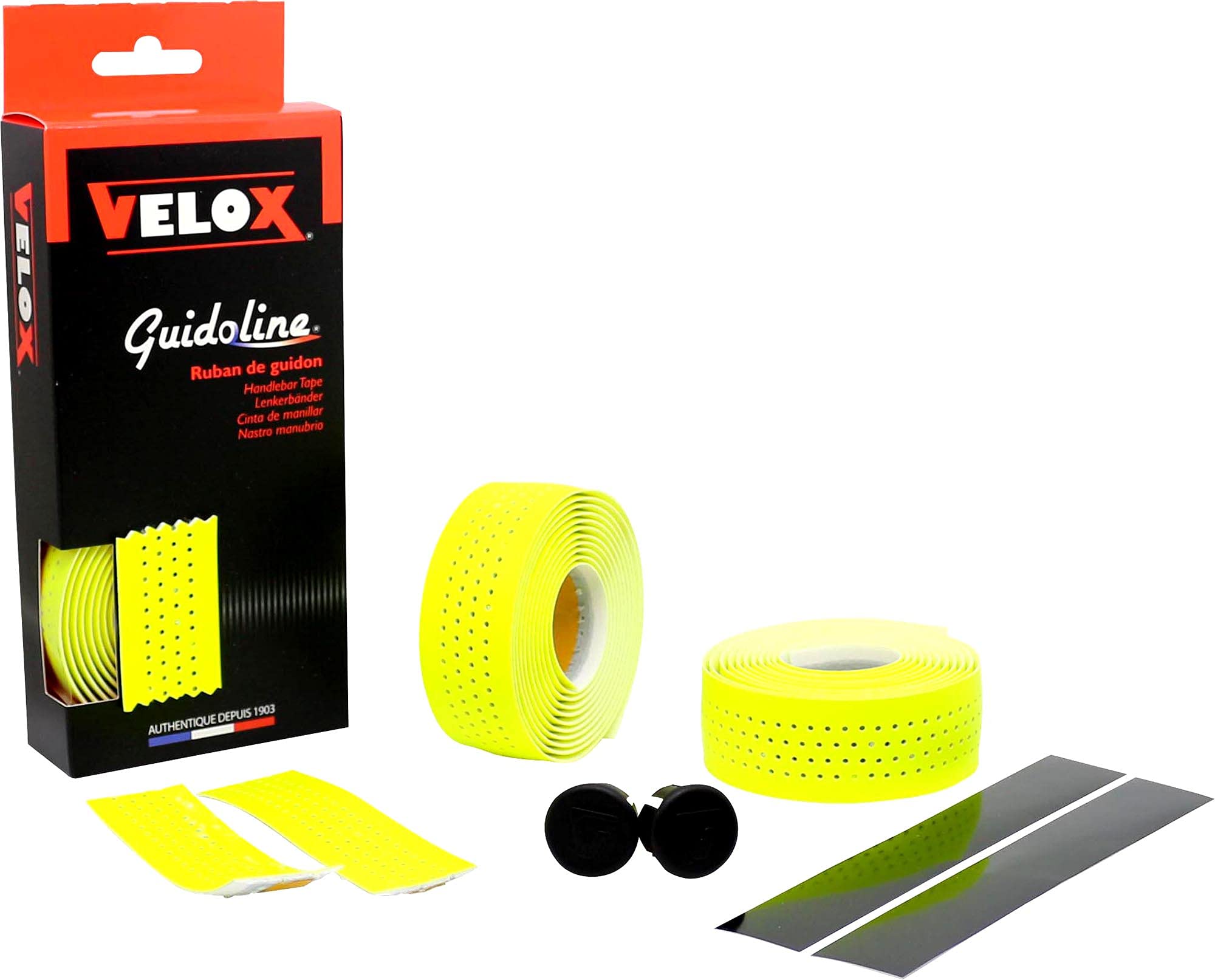 Velox Fluo Grip Handlebar Tape, One Size, Yellow