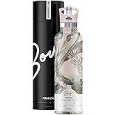Bougie Tropique Insulated Water Bottle, Gift Tube, 25-Ounces, Stainless Steel, Multicolor, Kitchen Décor