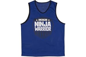 NBC American Ninja Warrior Pullover Jerseys Set of 2 - Blue and Red - Perfect for Parties